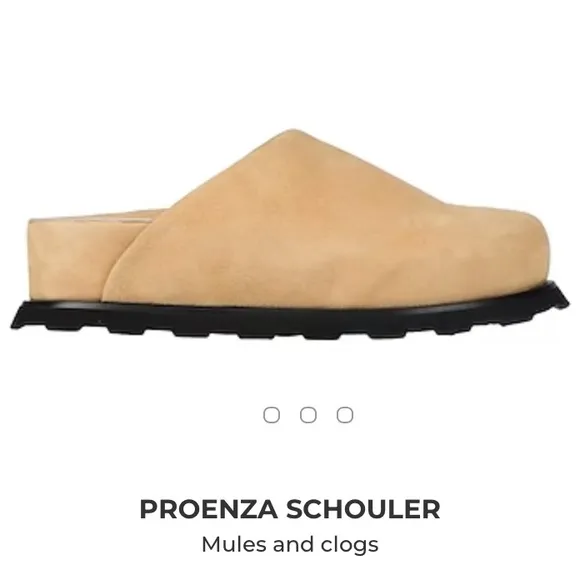 NWT Proenza Schouler suede slide mule. Size IT 41 (10)