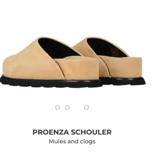 NWT Proenza Schouler suede slide mule. Size IT 41 (10)