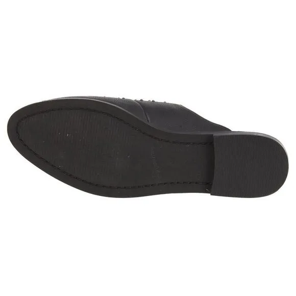 NWT Seychelles Leather Studs Embellished Cut Out Comfort Shoes Slip-on Mules