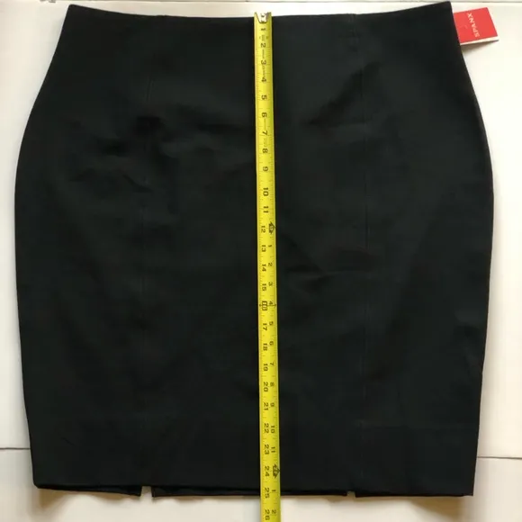 NWT Spanx Classic Black Pencil Skirt In Ponte Size 3X