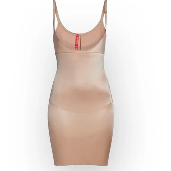 NWT Spanx Nude Open Bust Full Slip Adjustable Straps Body Shaping Size 2X
