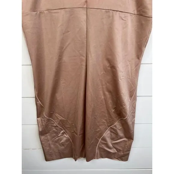 NWT Spanx Nude Open Bust Full Slip Adjustable Straps Body Shaping Size 2X