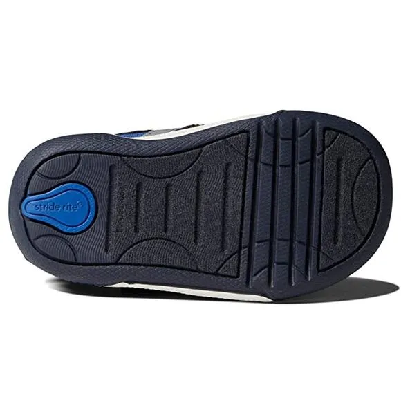 NWT Stride Rite Boy's SR Thompson Sneaker, Blue-Size 9.5 Toddler
