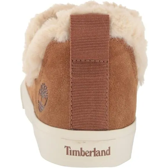 NWT Timberland Mens Warm Lined Slip, Rust- Size 8.5