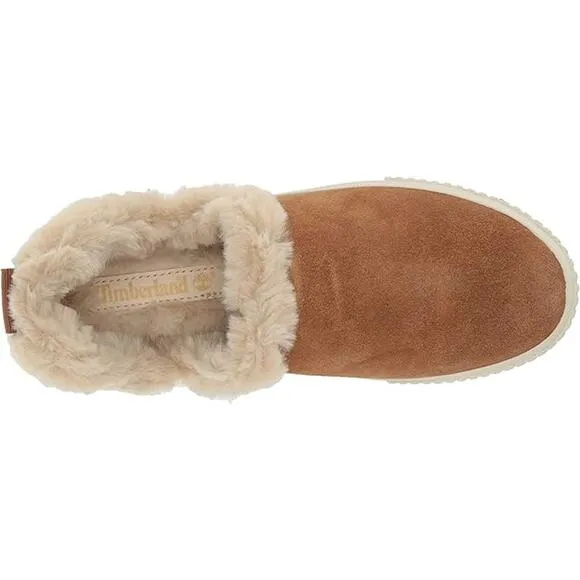 NWT Timberland Mens Warm Lined Slip, Rust- Size 8.5