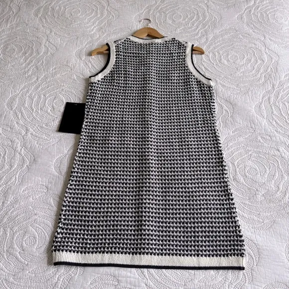 NWT - Tuckernuck - Pomander Place - Navy Stripe Bardot Dress