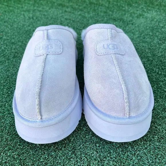 NWT Ugg Discoquette Genuine Shearling Slide Slipper Purple 7