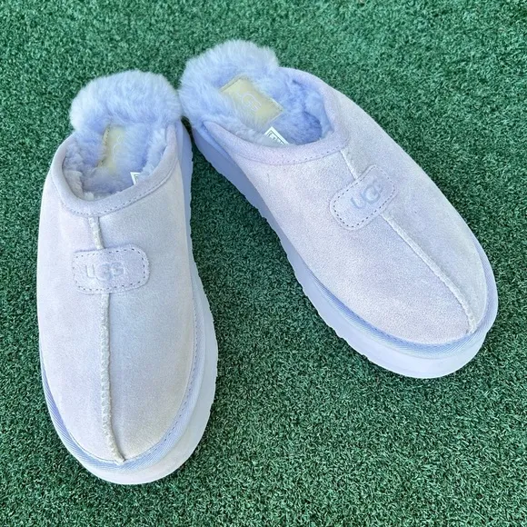 NWT Ugg Discoquette Genuine Shearling Slide Slipper Purple 7