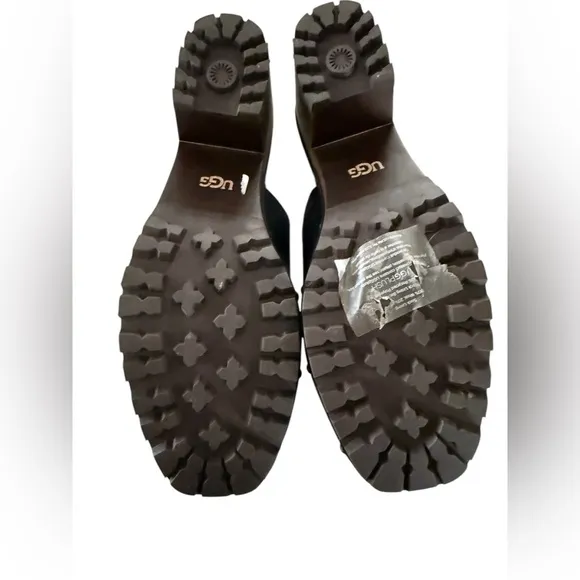 NWT UGG Judi Women's Black Leather Clogs