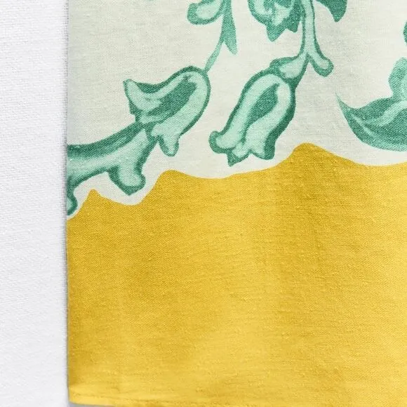 NWT ZARA GRECIAN PRINT SHIRT