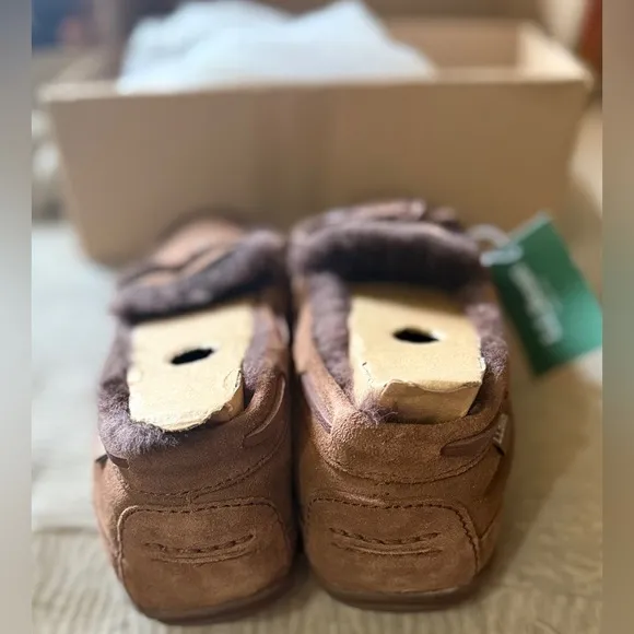 NWT‼️L.L. Bean Brown Loafers Slip-On Moccasin Style