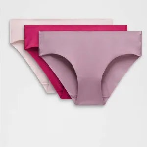 NWT!🍋🍋Lululemon InvisiWear Mid-Rise Bikini Underwear 3 pack🍋🍋. Size Small.