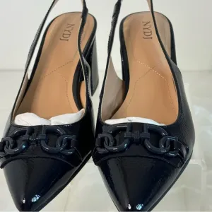 NYDJ Women’s Sanya Slingback Pointed Toe Pump In Black
