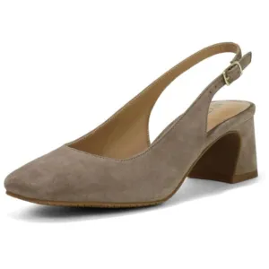 NYDJ Women's Suede Slingbacks Faelynn Size 11 TAUPE