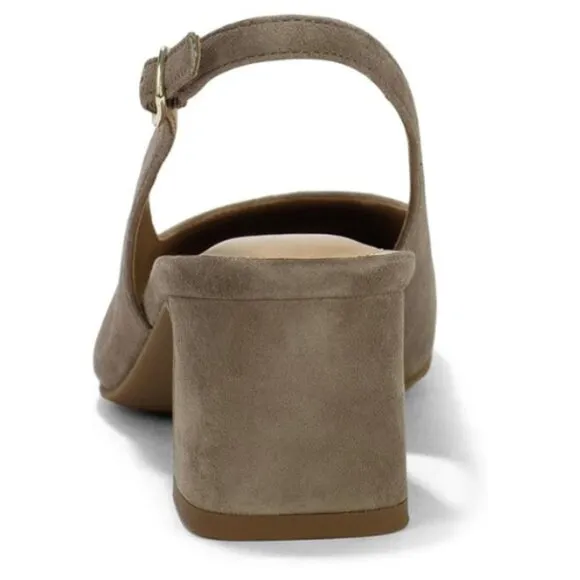NYDJ Women's Suede Slingbacks Faelynn Size 11 TAUPE