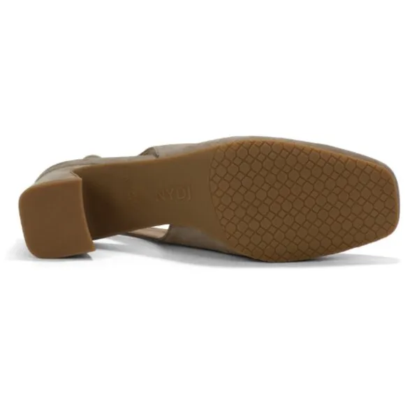 NYDJ Women's Suede Slingbacks Faelynn Size 11 TAUPE