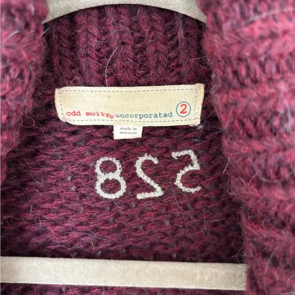 Odd Molly Knitwear Cardigan Wrap Alpaca Wool Blend Sweater Jacke
