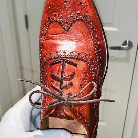 Oliver Francois Ausoni Wingtip Leather Oxfords.