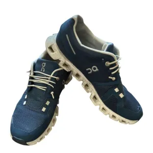 On Cloud 5 Niagara Women's Running Shoes Blue White Sneakers Size 9