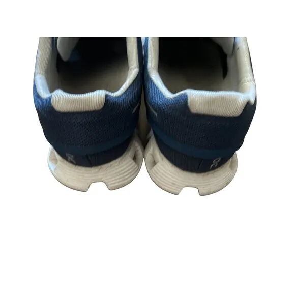 On Cloud 5 Niagara Women's Running Shoes Blue White Sneakers Size 9