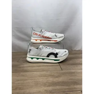 On Cloudboom Zone White Flame Running Shoes 3ME30300256 Men's Size 13