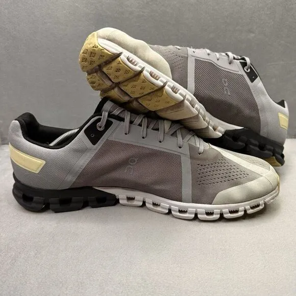 ON CloudFlow 3.0 Mens Size 14 Shoes Alloy/Magnet Athletic Running Sneakers