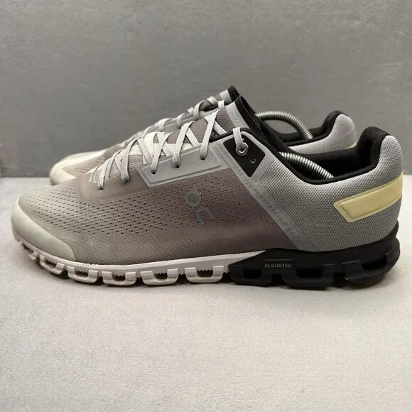 ON CloudFlow 3.0 Mens Size 14 Shoes Alloy/Magnet Athletic Running Sneakers