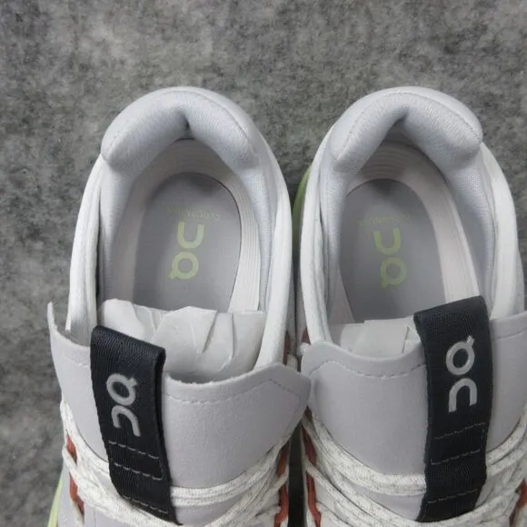 ON Cloudnova Running Shoes Womens Size 10 White Limelight Sneakers 26.98489