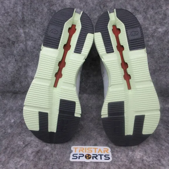ON Cloudnova Running Shoes Womens Size 10 White Limelight Sneakers 26.98489