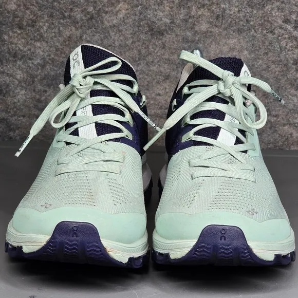 On Cloudsurfer 6‎ Womens 6.5 Running Shoes Sneakers Green Blue