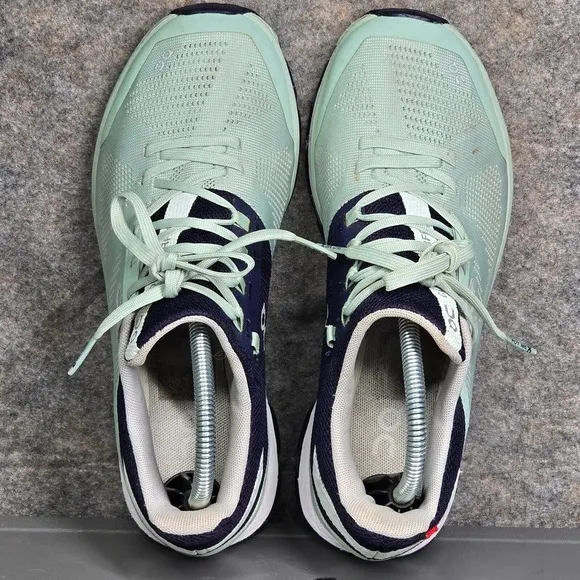 On Cloudsurfer 6‎ Womens 6.5 Running Shoes Sneakers Green Blue