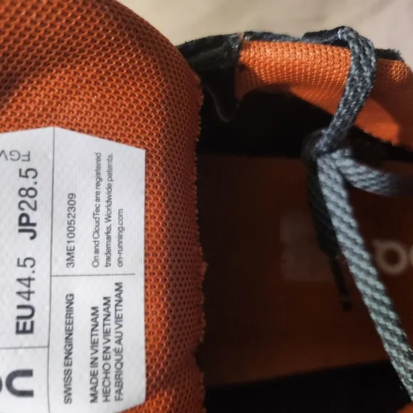 On Running Black and Gray Athletic Shoes for Performance