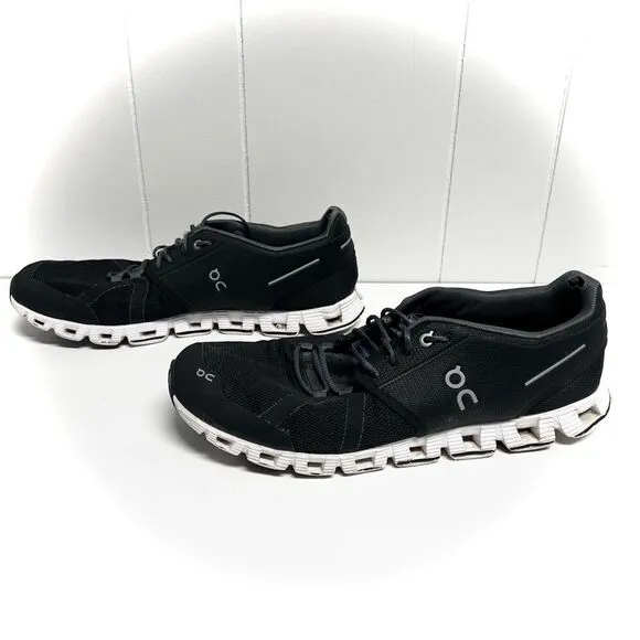 On Running Cloud Men’s Black Shoes Size 11.5