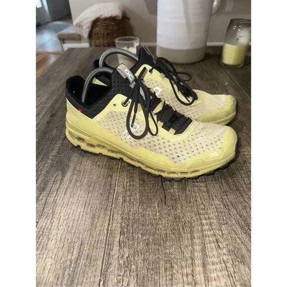 ON RUNNING Cloudultra &quot;Limelight&quot; Running Shoes Size 10 Mens
