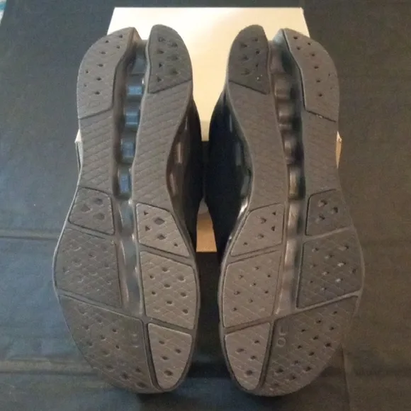On Running Men's Cloudsurfer 2 Athletic Shoes - Black Sleek black athletic shoes