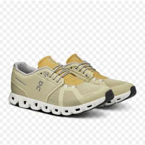 On Running Tan Athletic Shoes with Modern Design