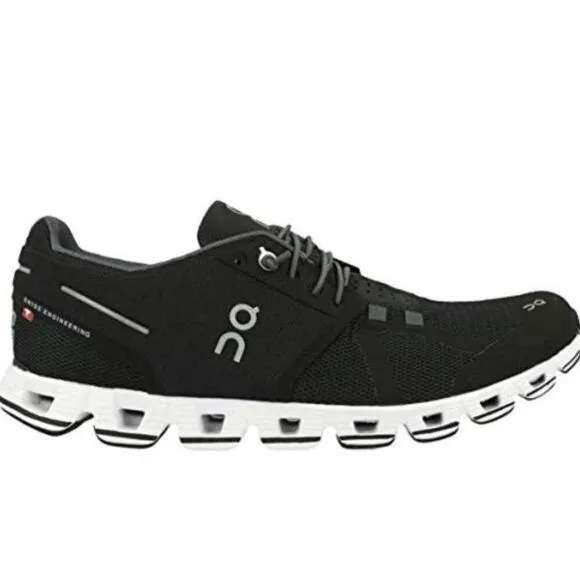 ON RUNNING Cloud 2.0 'Black White' Running Shoes Size 10