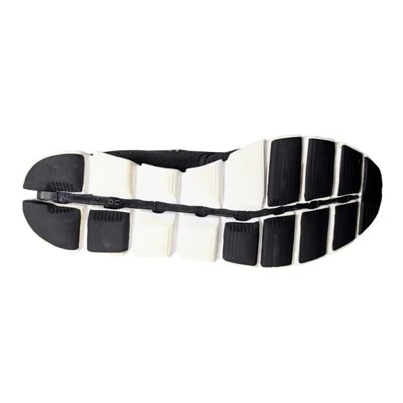 ON RUNNING Cloud 2.0 'Black White' Running Shoes Size 10