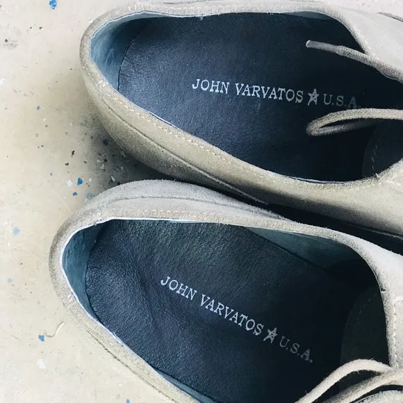 ON SALE NOW: JOHN VARVATOS suede Wingtip Oxfords