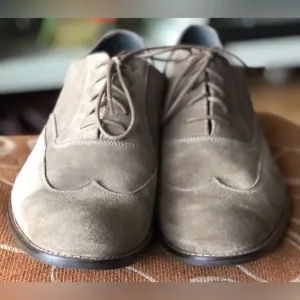 ON SALE NOW: JOHN VARVATOS suede Wingtip Oxfords