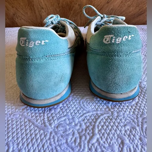Onitsuka Tiger Gantrai Japan Running Sneaker  Baby Blue Shoes Rare US Men 11