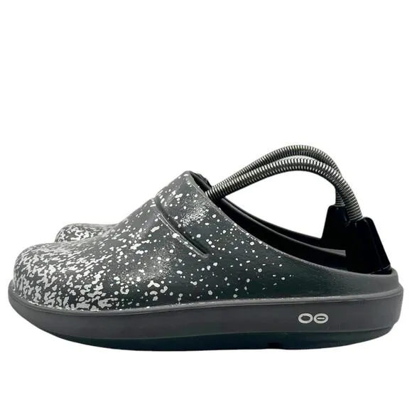 OOFOS OOcloog Clog Limited Edition Men's Size 8 Women's Size 10 Gray Slate EU 41