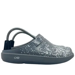 OOFOS OOcloog Clog Limited Edition Men's Size 8 Women's Size 10 Gray Slate EU 41