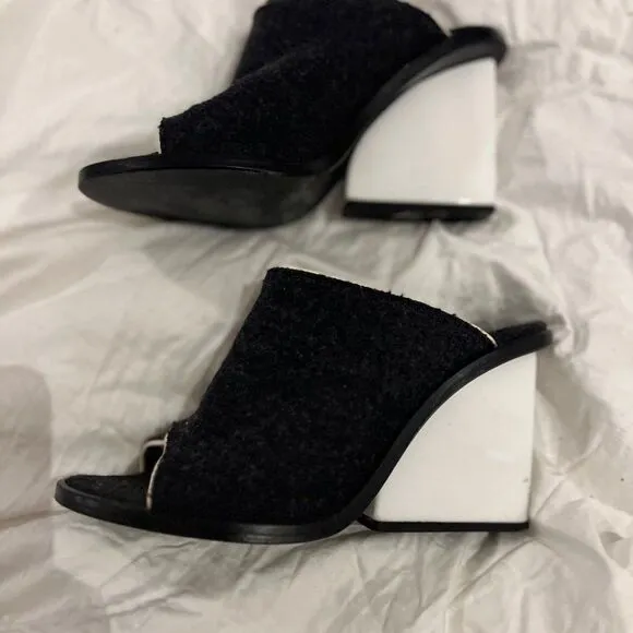 Opening Ceremony Felt Mules