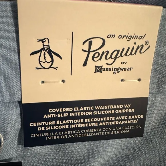 Original Penguin Blue Re-Originals Lightweight Shorts
