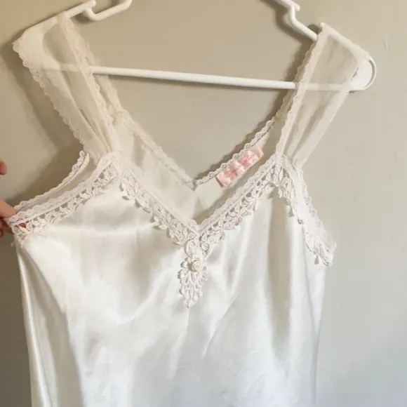Oscar de la Renta Vintage slip nightie nightgown chemise lingerie
