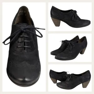 Paul Green Kelsey Wingtip Oxfords GUC $275 Size 7.5UK US 10     S3232