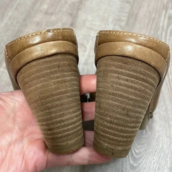 Paul Green Leather Sport Nubuck Mule Clogs UK 5 (US 7.5)