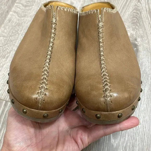 Paul Green Leather Sport Nubuck Mule Clogs UK 5 (US 7.5)