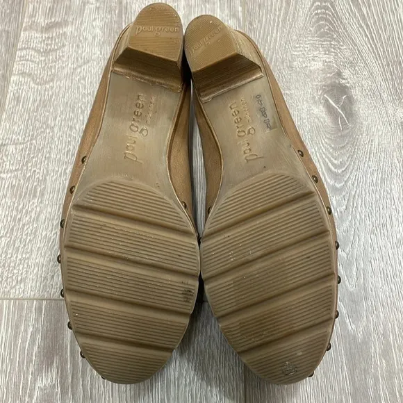 Paul Green Leather Sport Nubuck Mule Clogs UK 5 (US 7.5)